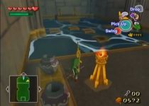 une photo d'Ã©cran de The Legend of Zelda - The Windwaker sur Nintendo Gamecube